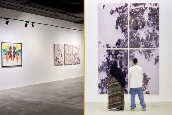 A duo exhibition by Random International and Addie Wagenknecht at ATHR Gallery - in pictures
