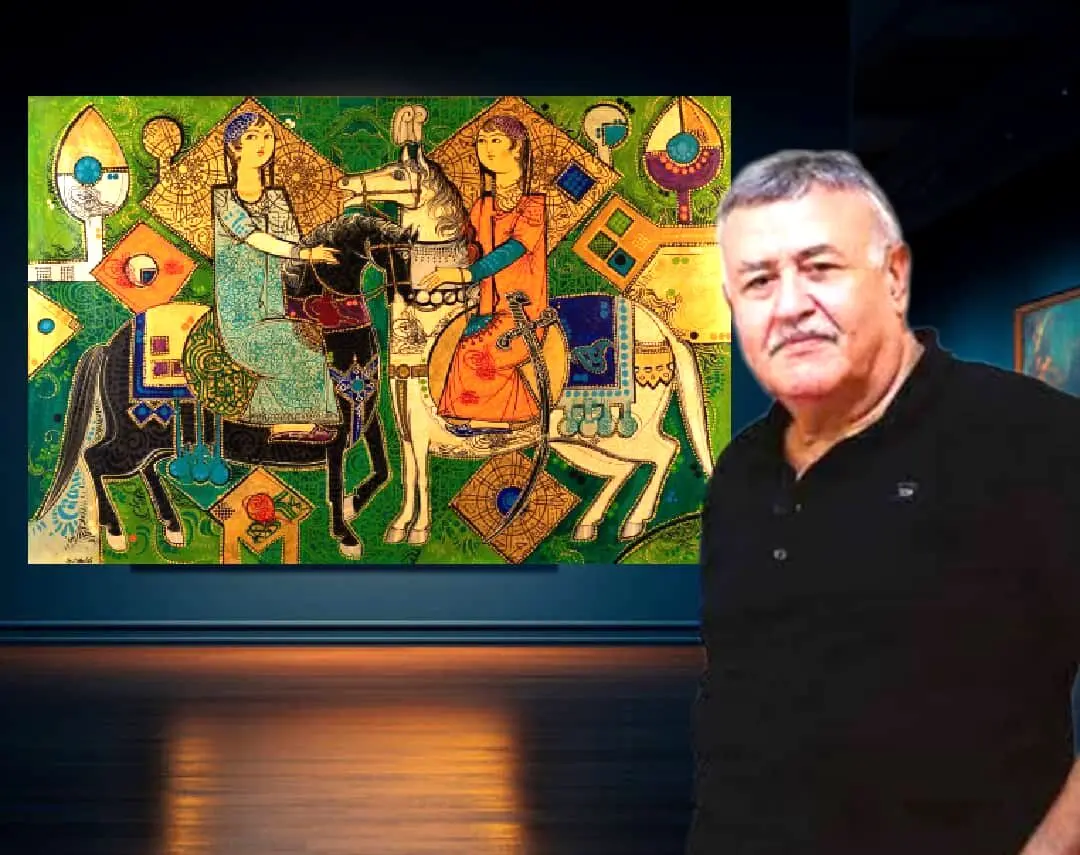 A Masterpiece by Sadegh Tabrizi in the Raha Gallery Middle East Collection