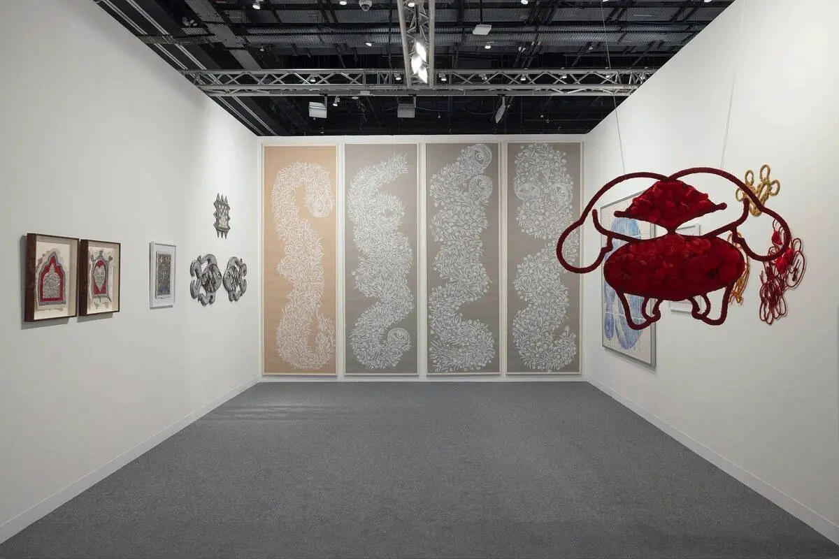 Hunna Art showcases works by Alymamah Rashed, Joud Fahmy, and Zayn Qahtani at Abu Dhabi Art 2025