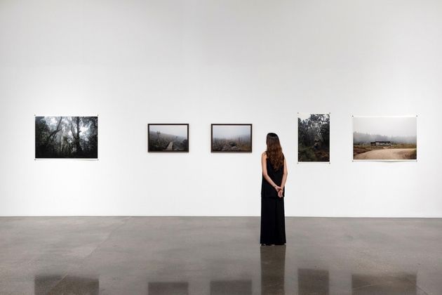 ‘Everyman’s Mountain’ by Omar Al Gurg is on view at Lawrie Shabibi