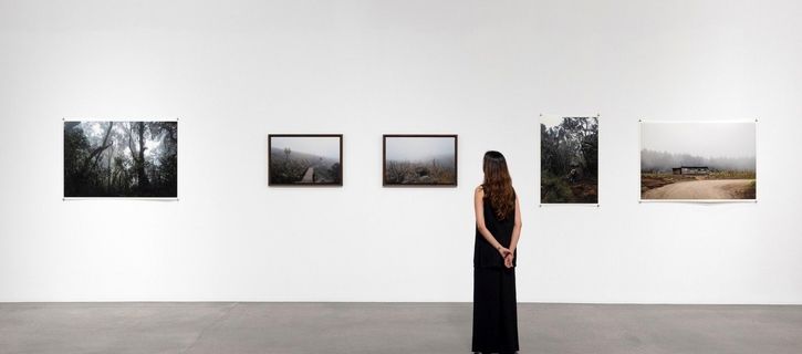 ‘Everyman’s Mountain’ by Omar Al Gurg is on view at Lawrie Shabibi