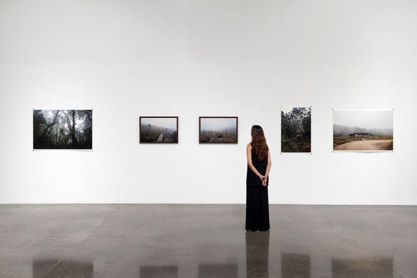 ‘Everyman’s Mountain’ by Omar Al Gurg is on view at Lawrie Shabibi