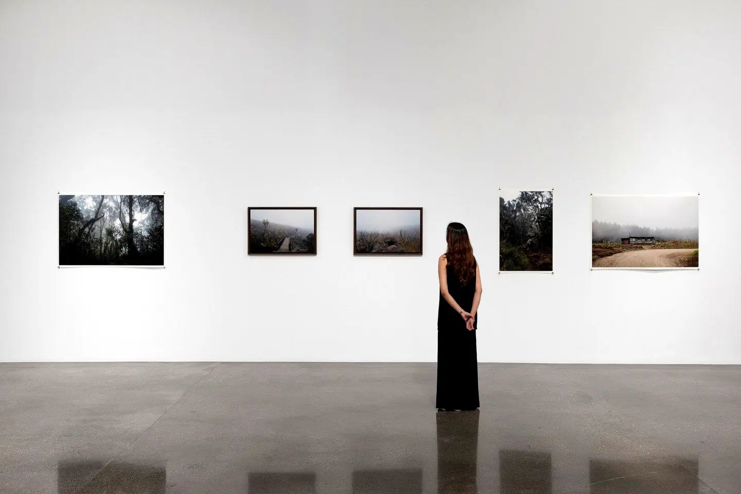 ‘Everyman’s Mountain’ by Omar Al Gurg is on view at Lawrie Shabibi
