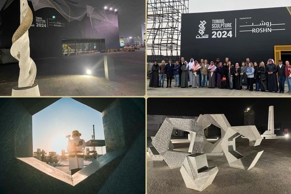 Tuwaiq Sculpture 2024 exhibition was opened in Riyadh