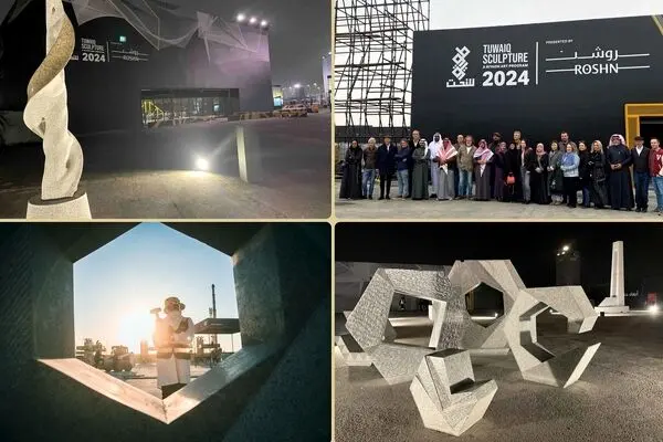 Tuwaiq Sculpture 2024 exhibition was opened in Riyadh
