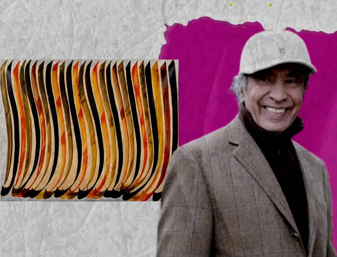 Hossein Zenderoudi and a 54-Year-Old Masterpiece in Raha Gallery Collection