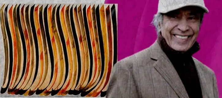 Hossein Zenderoudi and a 54-Year-Old Masterpiece in Raha Gallery Collection