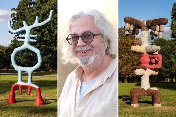 Mohamed Ahmed Ibrahim presents two sculptures at Frieze Sculpture 2024 