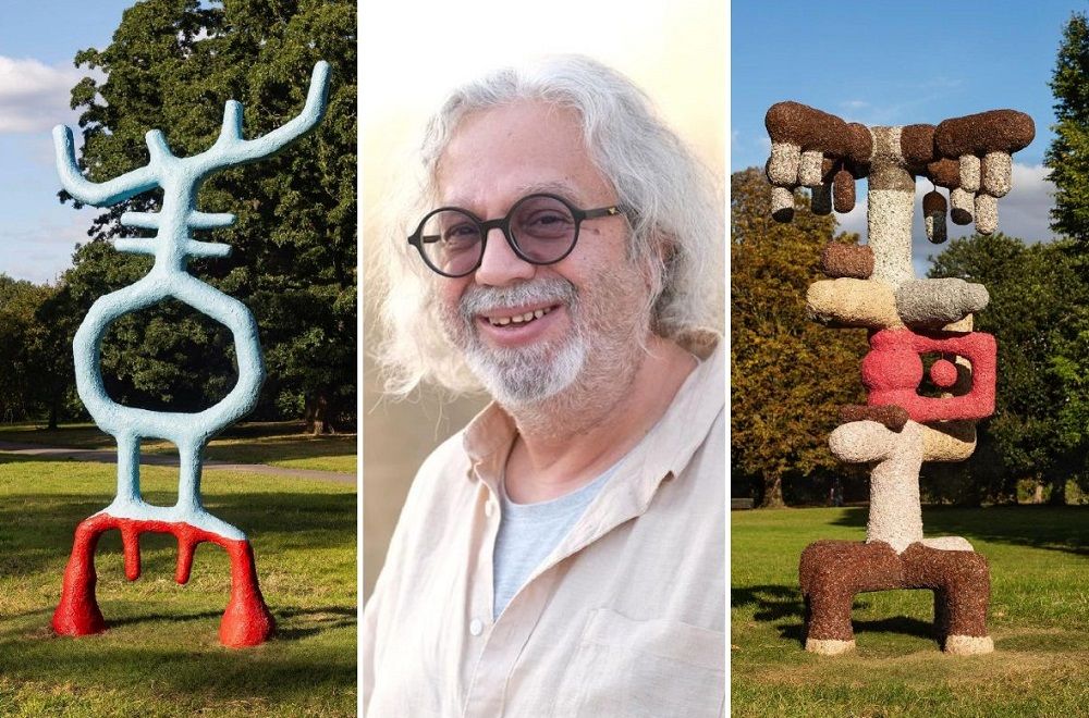 Mohamed Ahmed Ibrahim presents two sculptures at Frieze Sculpture 2024 