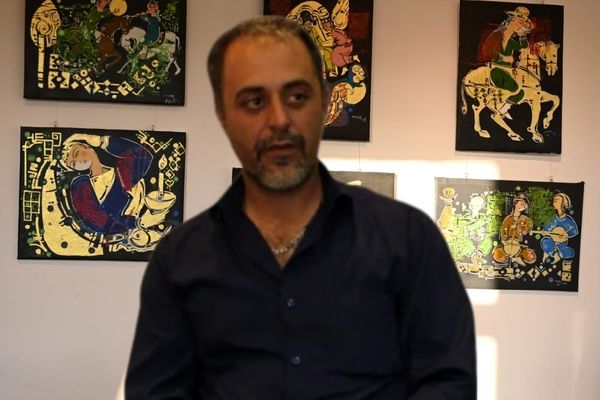 Mehrdad Fallah: Nostalgic Paintings in Vienna / Photos