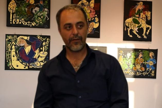Mehrdad Fallah: Nostalgic Paintings in Vienna / Photos