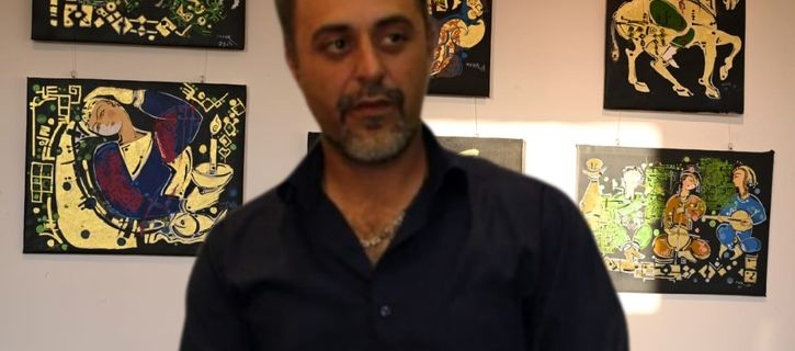 Mehrdad Fallah: Nostalgic Paintings in Vienna / Photos