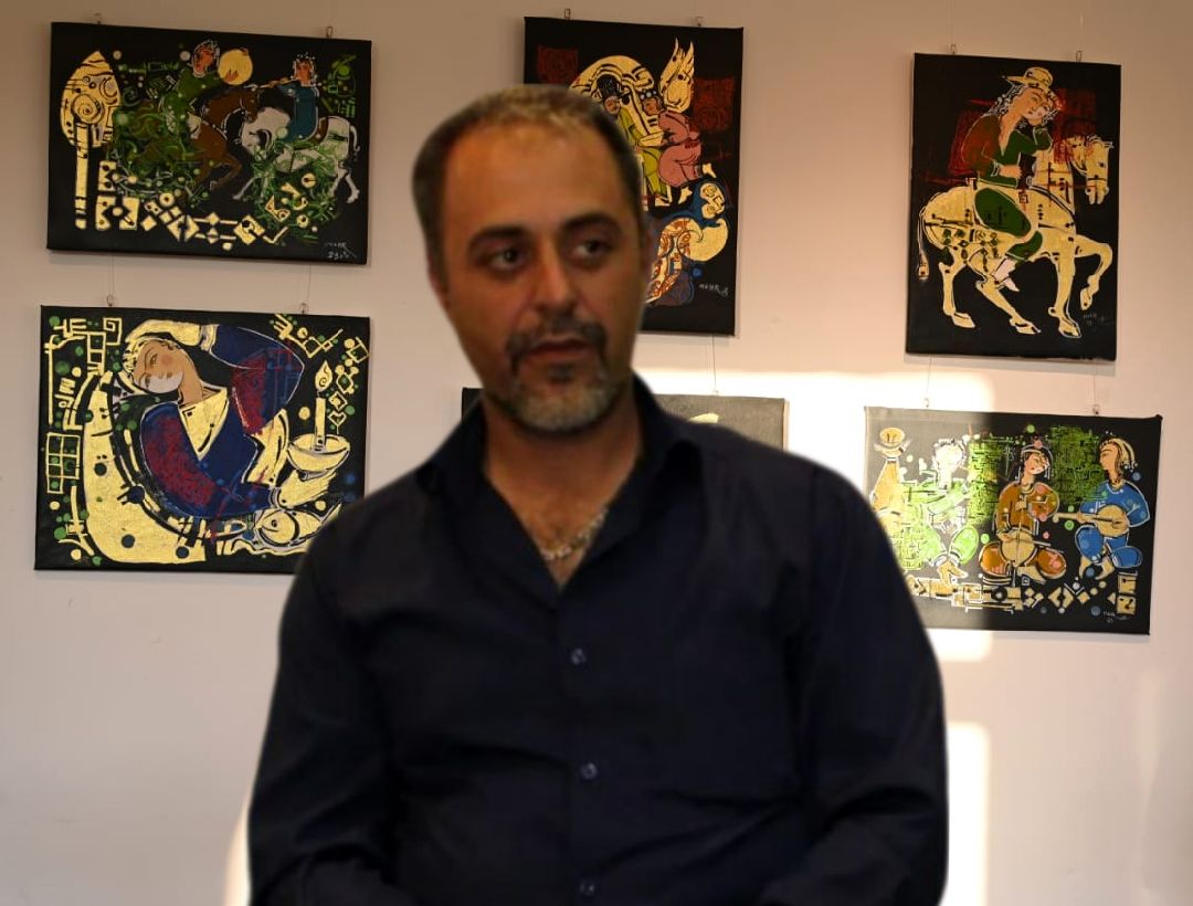Mehrdad Fallah: Nostalgic Paintings in Vienna / Photos