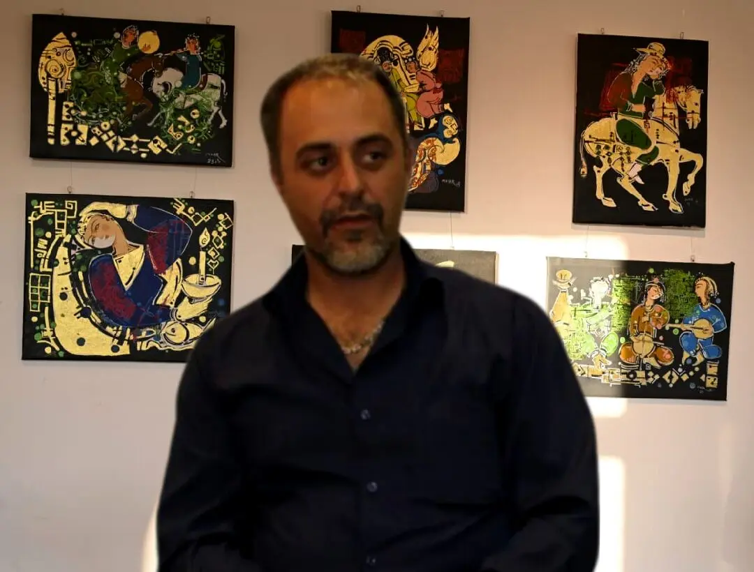 Mehrdad Fallah: Nostalgic Paintings in Vienna / Photos