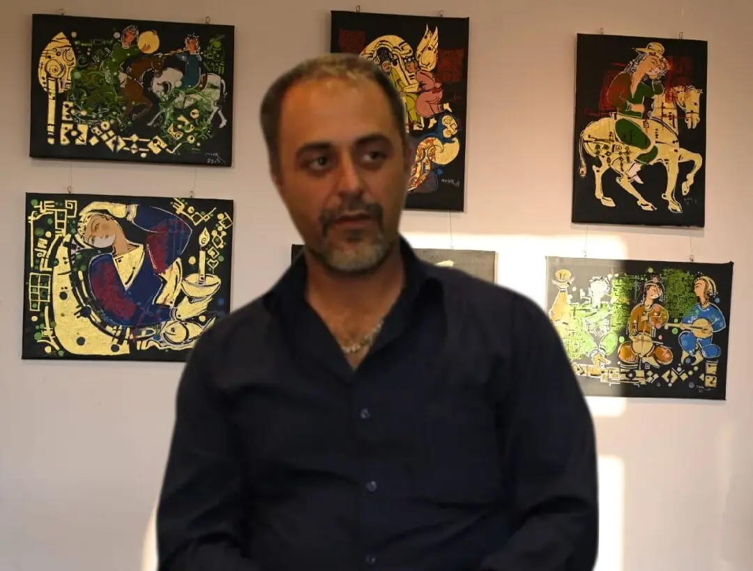 Mehrdad Fallah: Nostalgic Paintings in Vienna / Photos