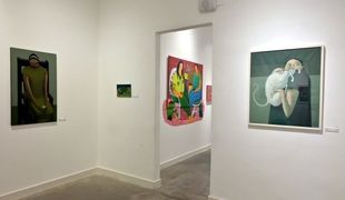 Photos: “Afterimage” duo exhibition by Noor Bseiso and Annie Kurkdjian at Wadi Finan Art Gallery