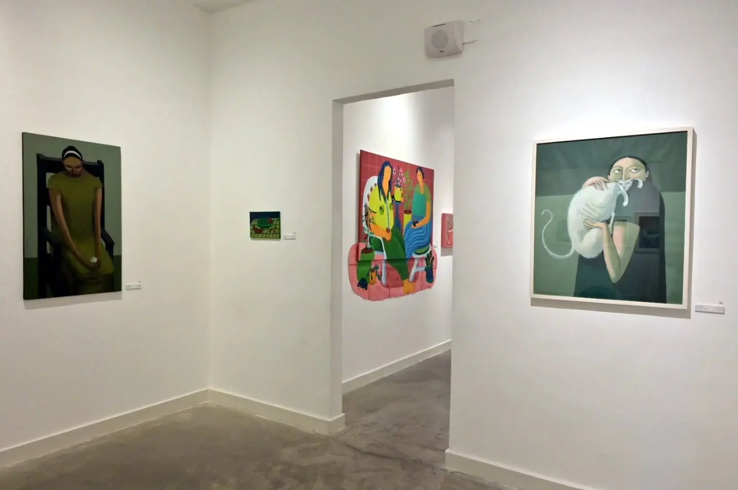 Photos: “Afterimage” duo exhibition by Noor Bseiso and Annie Kurkdjian at Wadi Finan Art Gallery