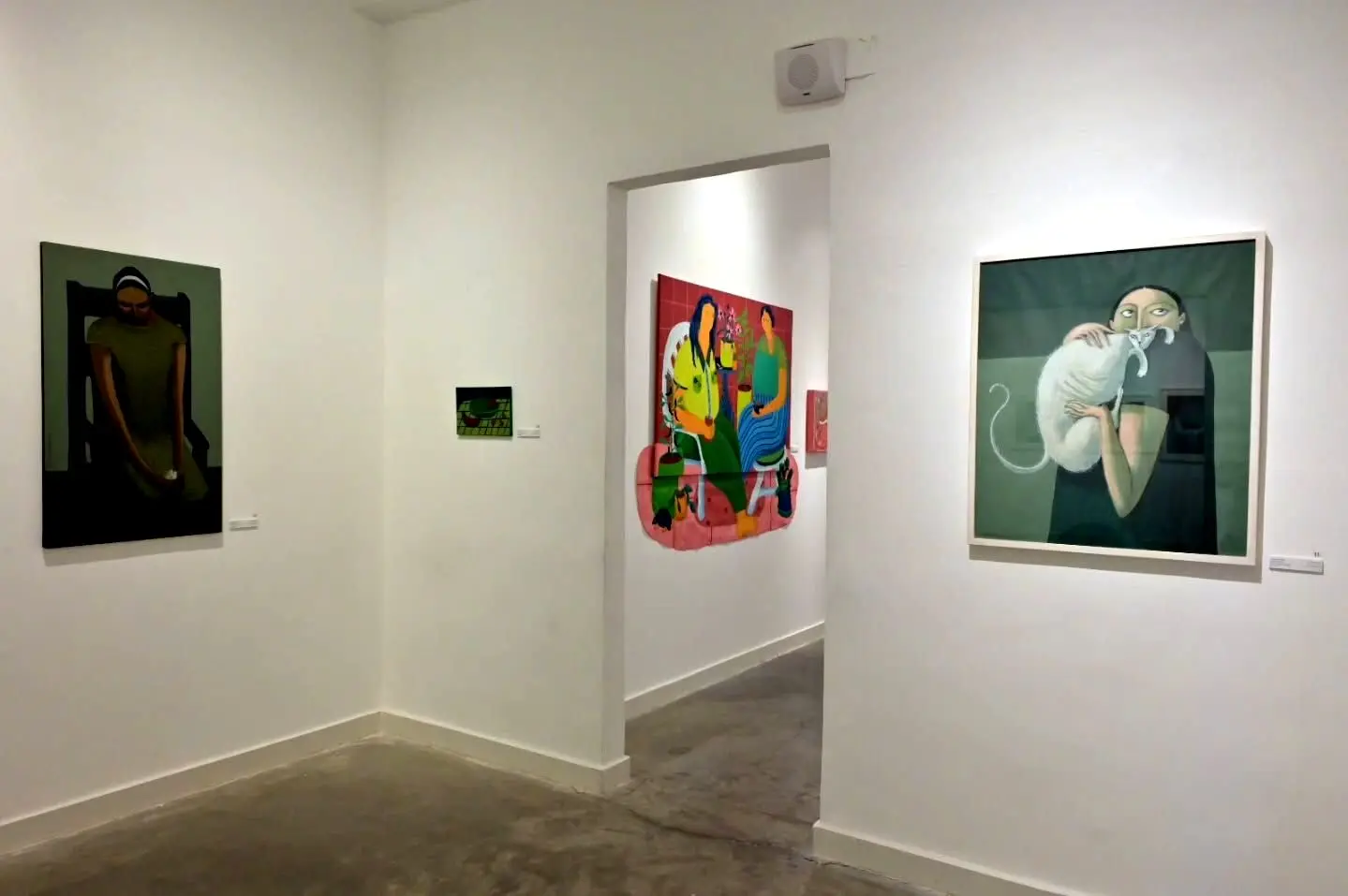 Photos: “Afterimage” duo exhibition by Noor Bseiso and Annie Kurkdjian at Wadi Finan Art Gallery