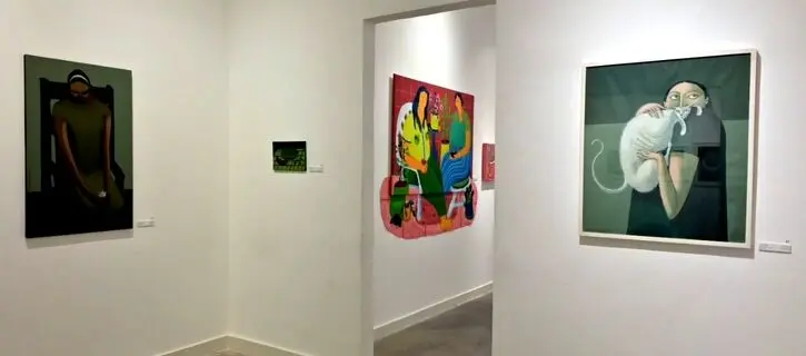 Photos: “Afterimage” duo exhibition by Noor Bseiso and Annie Kurkdjian at Wadi Finan Art Gallery