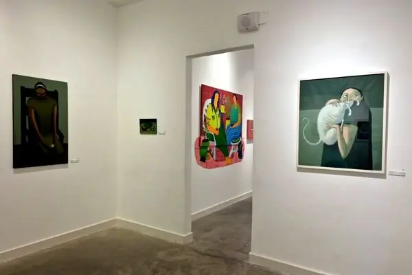 Photos: “Afterimage” duo exhibition by Noor Bseiso and Annie Kurkdjian at Wadi Finan Art Gallery