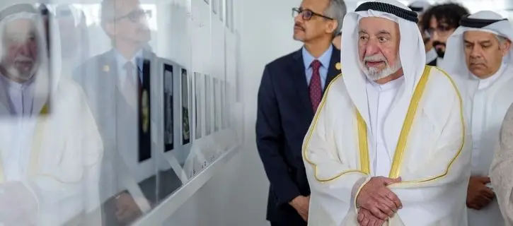 Sheikh Sultan inaugurates Photography Gallery in Al Manakh district