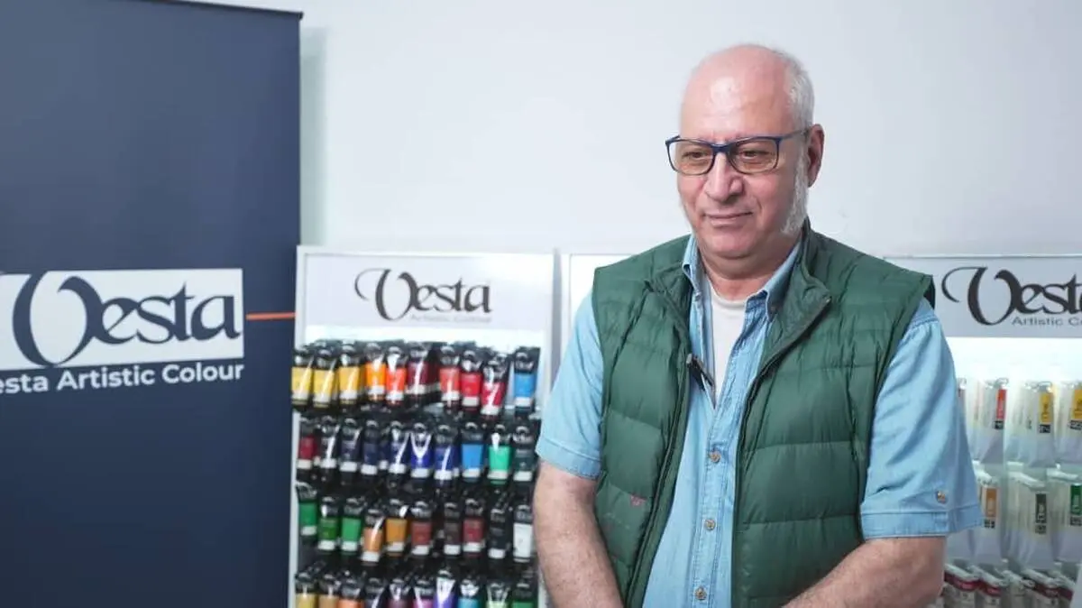 Ali Nedaei at Vesta Color Factory / Video