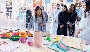 Video: Sheikha Bodour Al Qasimi inaugurates 'Six Degrees' exhibition