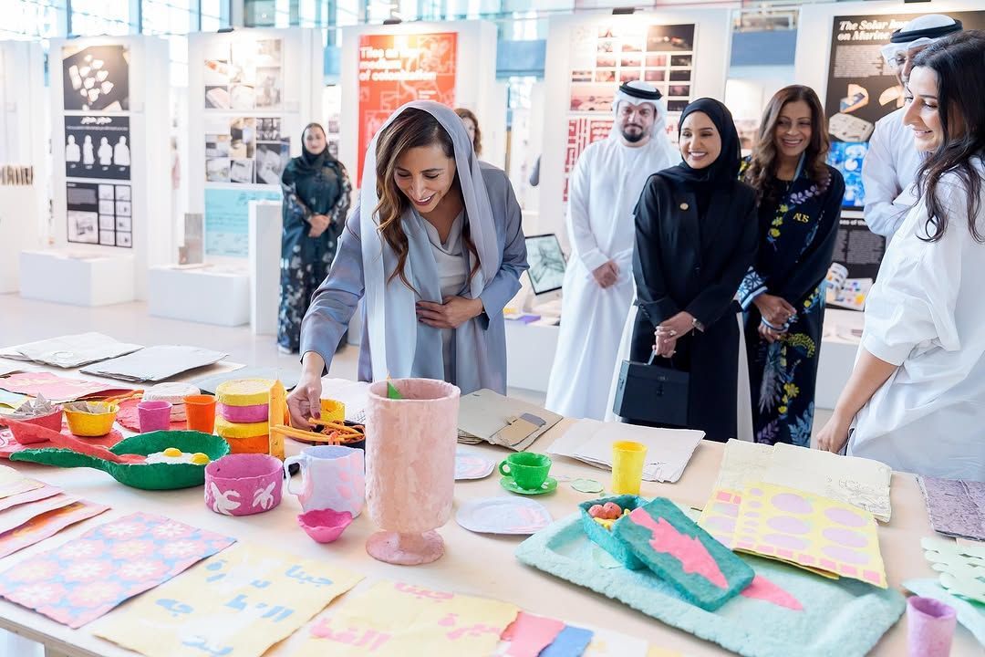 Video: Sheikha Bodour Al Qasimi inaugurates 'Six Degrees' exhibition