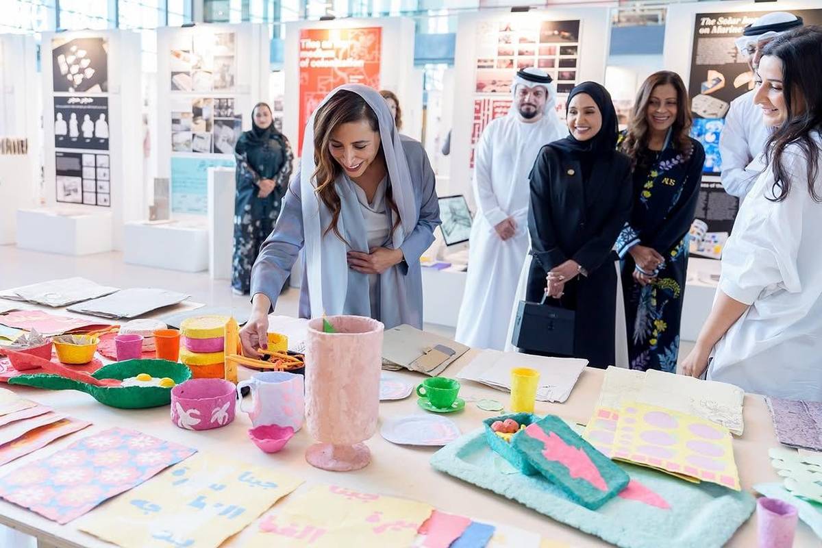 Video: Sheikha Bodour Al Qasimi inaugurates 'Six Degrees' exhibition