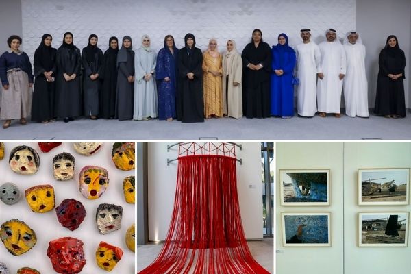 Watch: Sheikha Latifa opens ‘Narratives of Belonging’ exhibition featuring Emirati artists