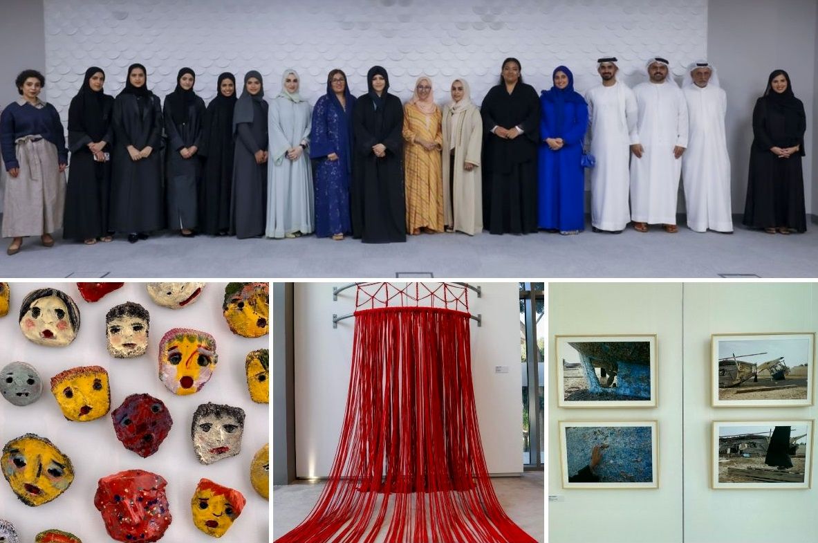 Watch: Sheikha Latifa opens ‘Narratives of Belonging’ exhibition featuring Emirati artists