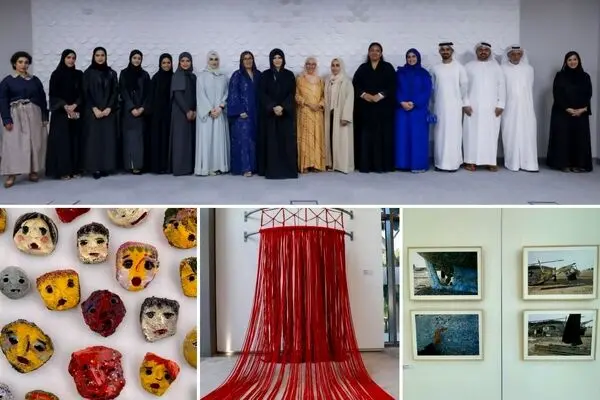Watch: Sheikha Latifa opens ‘Narratives of Belonging’ exhibition featuring Emirati artists