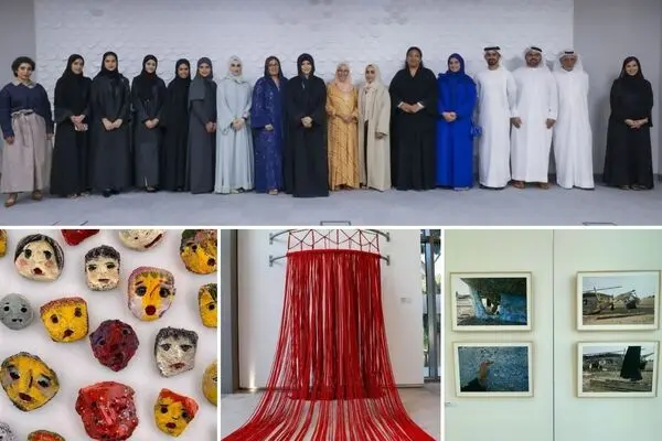 Watch: Sheikha Latifa opens ‘Narratives of Belonging’ exhibition featuring Emirati artists