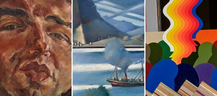 A highlights exhibition of works from the Modern and Contemporary Middle Eastern Art sale at Christie’s Dubai 