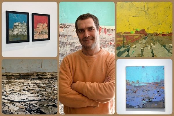 Tammam Azzam recent body of work at Ayyam Gallery - Video