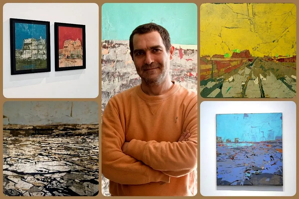 Tammam Azzam recent body of work at Ayyam Gallery - Video