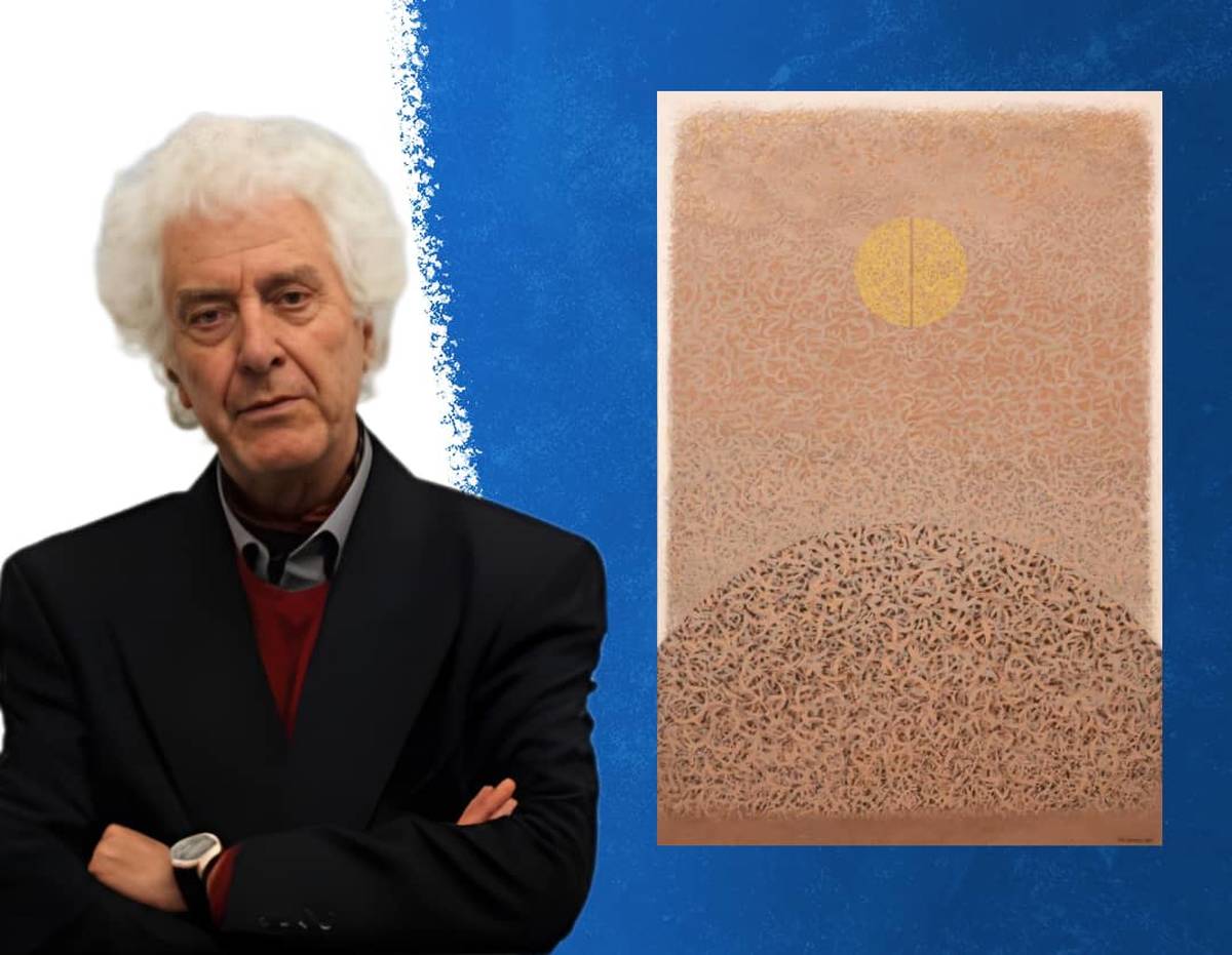 Gholamhossein Nami and the Sun of Hope at Raha Gallery Collection