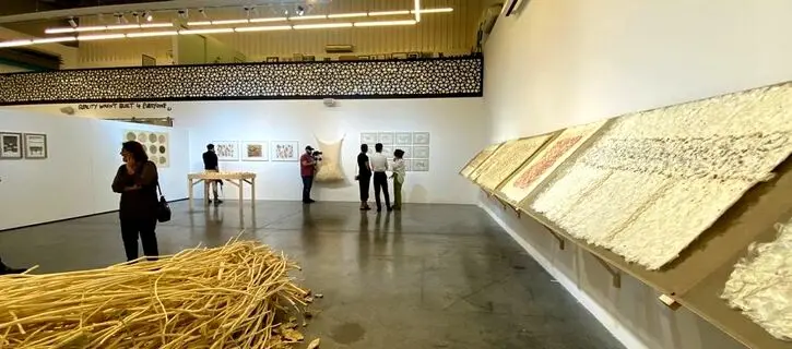 Lateefa bint Maktoum said about the necessity of accompanying art, science and environment / Jamal Tayara Baroudy and the secrets of a plant
