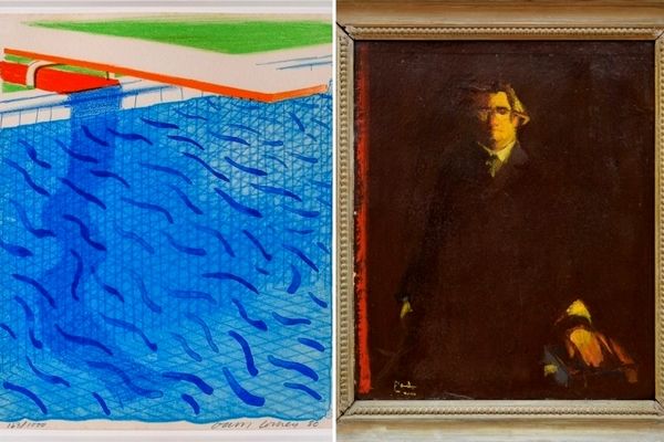 Dr. Mohammed Said Farsi’s collection to auction in London; from David Hockney's painting to works of pioneering Arab artists
