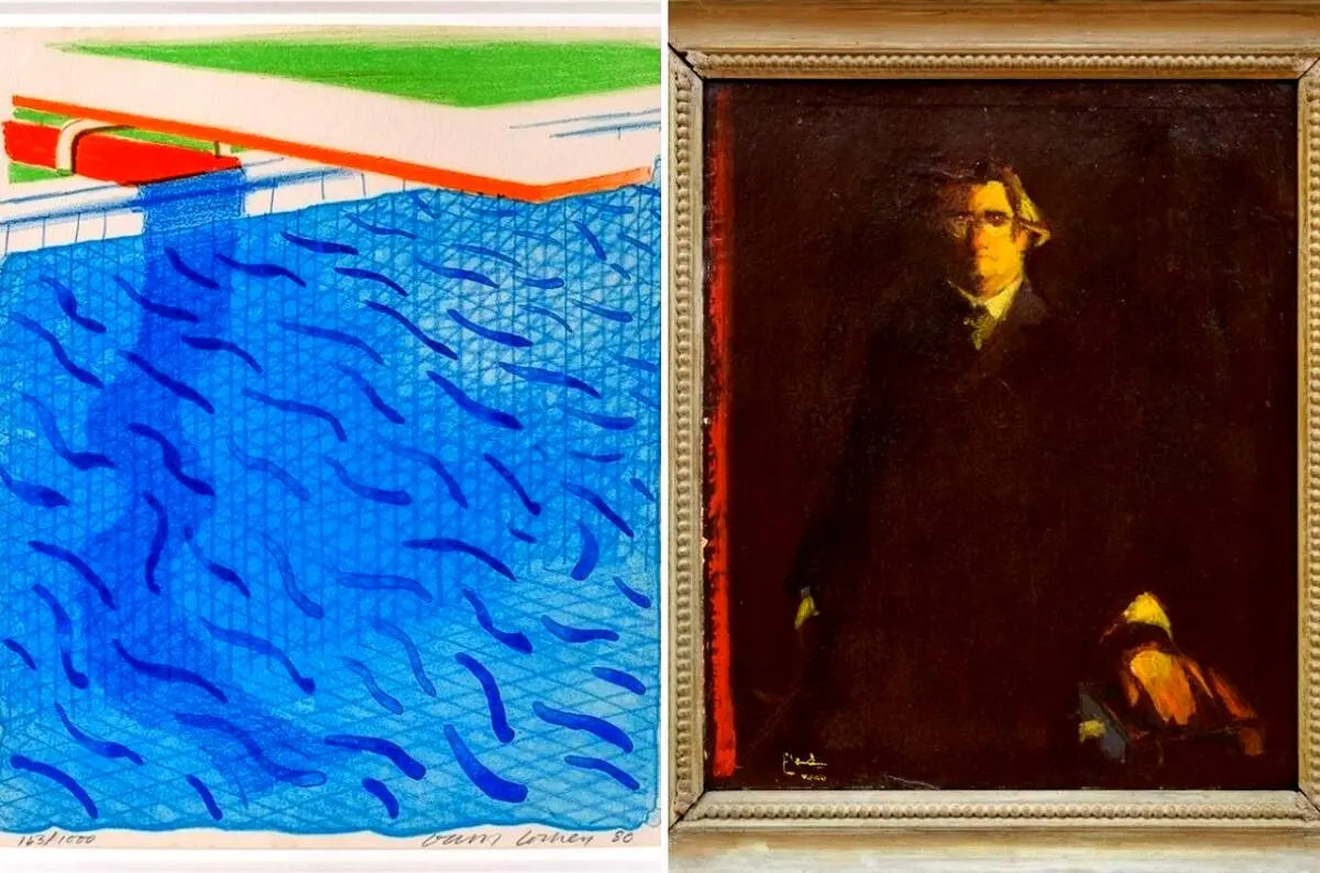 Dr. Mohammed Said Farsi’s collection to auction in London; from David Hockney's painting to works of pioneering Arab artists
