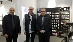 Vesta Color at the first Tehran Art Fair - in pictures