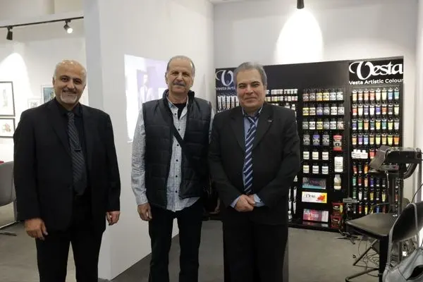 Vesta Color at the first Tehran Art Fair - in pictures