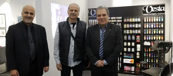 Vesta Color at the first Tehran Art Fair - in pictures
