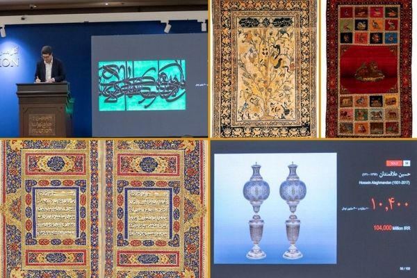 22nd Tehran Auction Art Sale Totals $2.6 Million | Photos