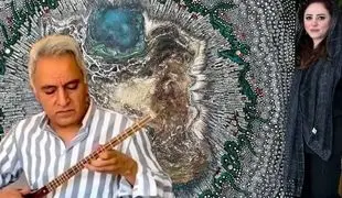 Music and Song by Mohammadreza Ebrahimi for Bita Vakili’s Painting Iran, the Endless Poem in the Raha Gallery Collection / Video