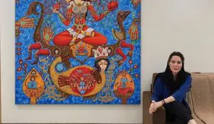 Fatemeh Ahmadian and Prophet Jonah: A Painting Acquired by a Jamaican Art Collector Based in Dubai