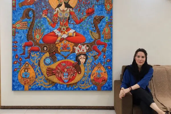 Fatemeh Ahmadian and Prophet Jonah: A Painting Acquired by a Jamaican Art Collector Based in Dubai