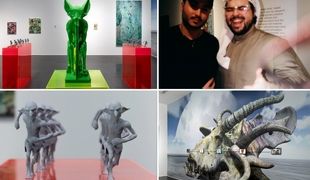 In pictures: Talal Al Najjar maps the future in “Mesh & Mayhem” at Tabari Artspace