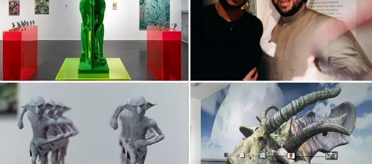 In pictures: Talal Al Najjar maps the future in “Mesh & Mayhem” at Tabari Artspace