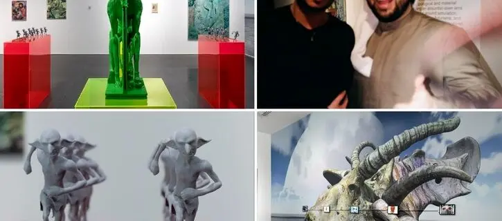 In pictures: Talal Al Najjar maps the future in “Mesh & Mayhem” at Tabari Artspace
